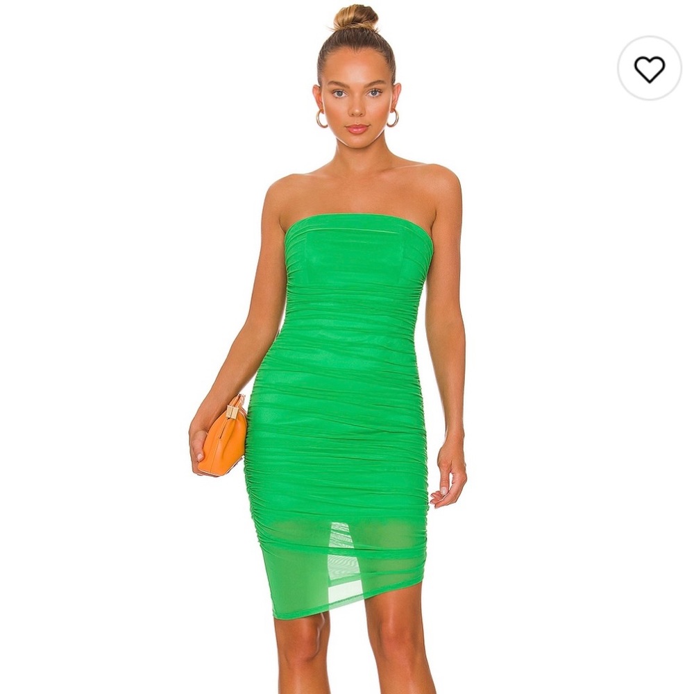 Brand new never worn green Majorelle size S dress from Revolve